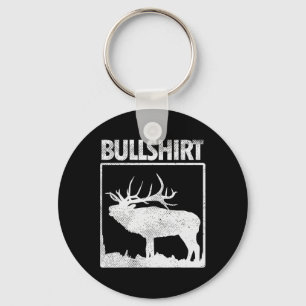 Chaveiro Bullshirt Funny Bull Elk Deer Buck Arco Hunting Hu