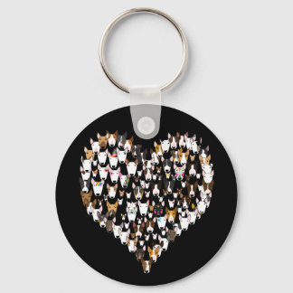 Chaveiro Bully Love Heart Keyring