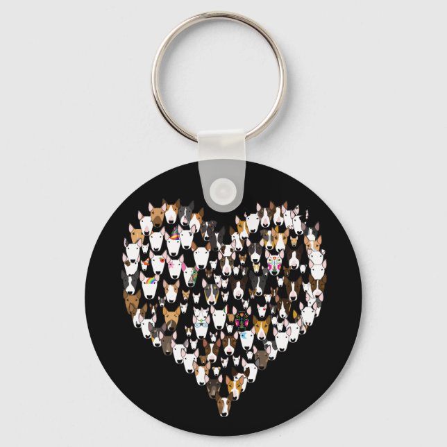 Chaveiro Bully Love Heart Keyring (Frente)