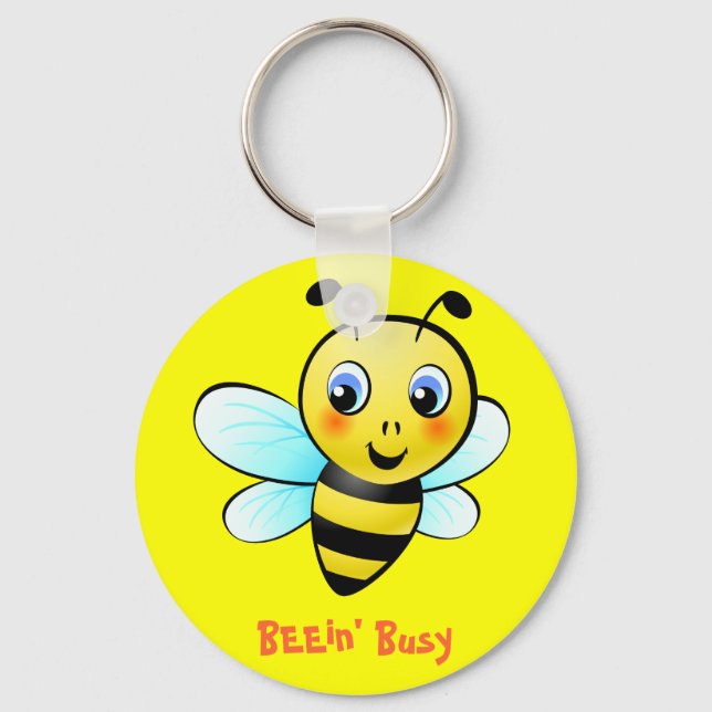 Chaveiro Bumblebee personalizável (Frente)