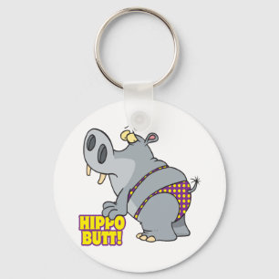 Chaveiro bumbum hippopotâmico do hipopótamo