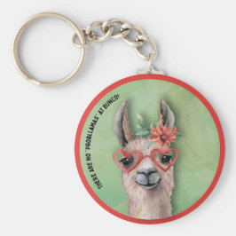 Chaveiro Bunco Funny Llama