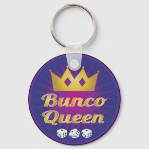 Chaveiro Bunco Queen Crown e Dice