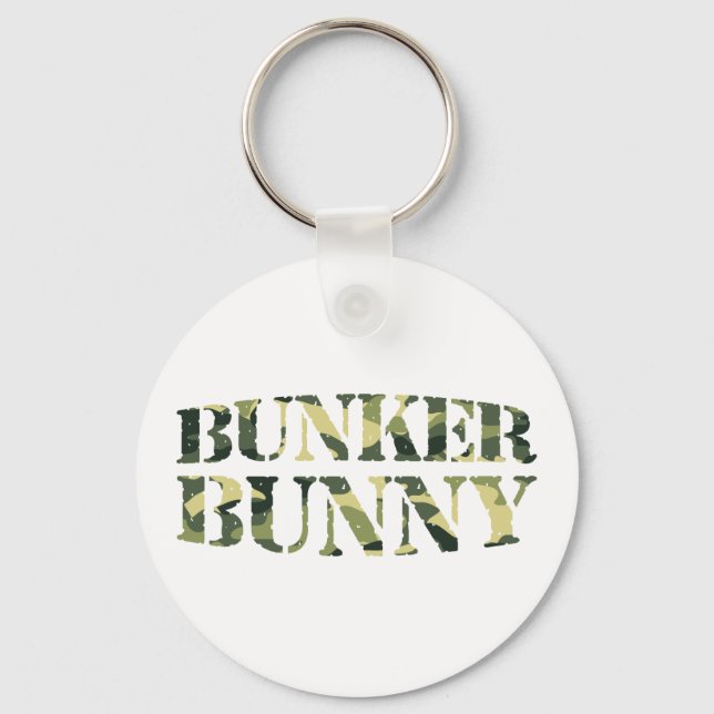 CHAVEIRO BUNKER BUNNY CAMO / CAMOUFLAGE (Frente)