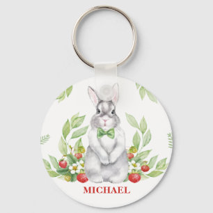 Chaveiro Bunny Boy Monogrammed
