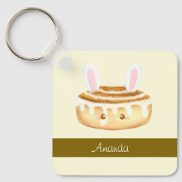 Chaveiro Bunny Sweet Dessert Cinnamon Bun