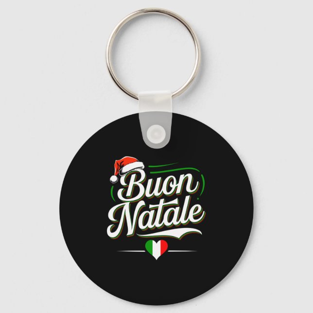 Chaveiro Buon Natale Italian Family Christmas Italy Pride H (Frente)