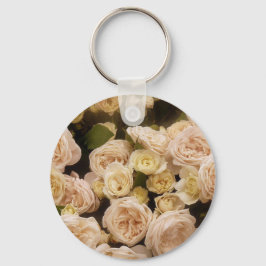 Chaveiro Buquê Da Cadeia De Chaves Rosas