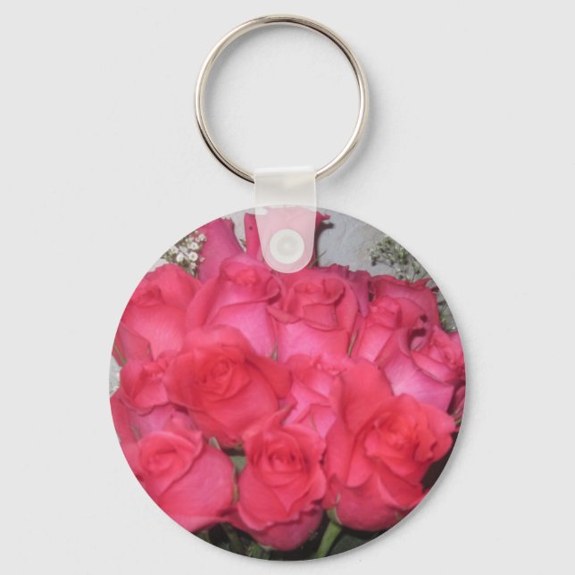 Chaveiro BUQUÊ de ROSAS (Frente)