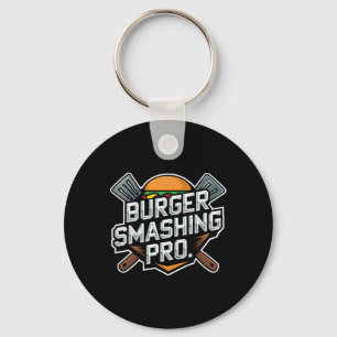 Chaveiro Burger Esmagado Lover Grilado Cheeseburger - Parte