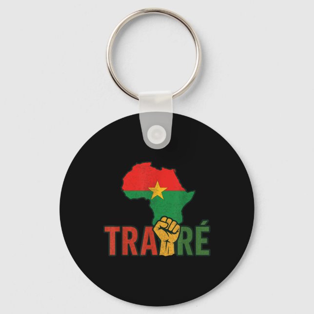 Chaveiro Burkina Faso-ibrahim Traoré _ Thomas Sankara (Frente)