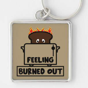 Chaveiro Burnout de Trabalho
