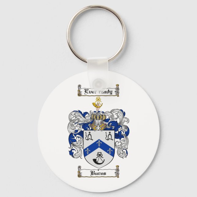 CHAVEIRO BURNS FAMILY CREST - QUEIMA CASACO DE ARMAS (Frente)