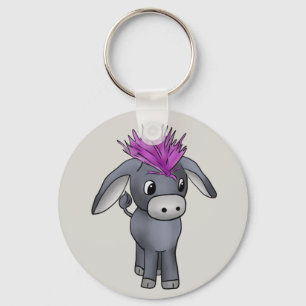 Chaveiro Burro de punk