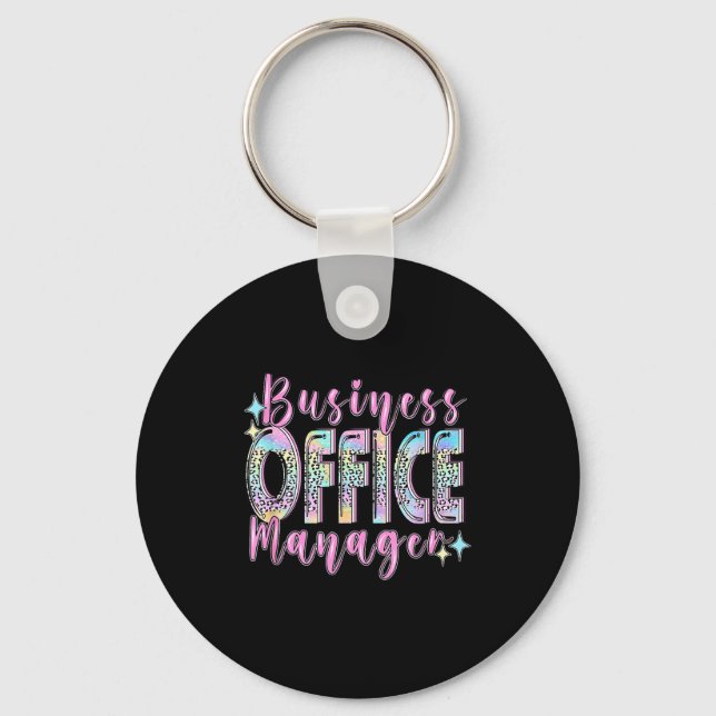 Chaveiro Business Office Manager Funny Front Teamwork Regio (Frente)