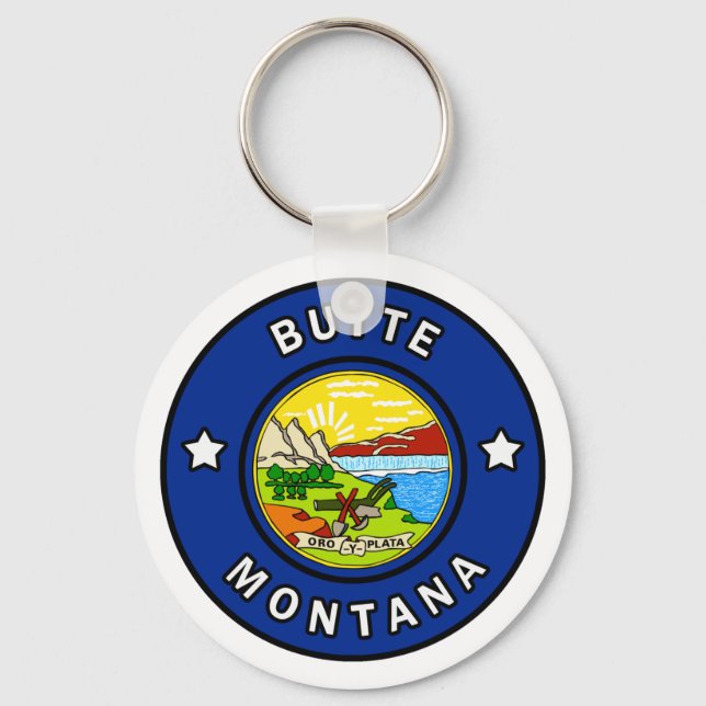 Chaveiro Butte Montana (Frente)
