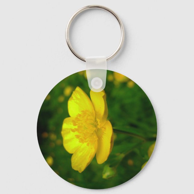 Chaveiro Buttercamp Key Chains Yellow Wildflower Gifts (Frente)