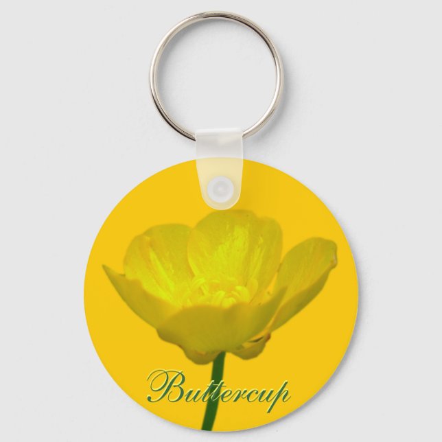 Chaveiro Buttercamp Key Chains Yellow Wildflower Gifts (Frente)