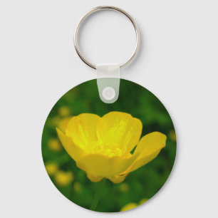 Chaveiro Buttercamp Key Chains Yellow Wildflower Gifts