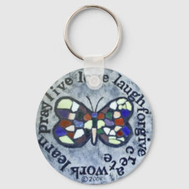 Chaveiro Butterfly Message
