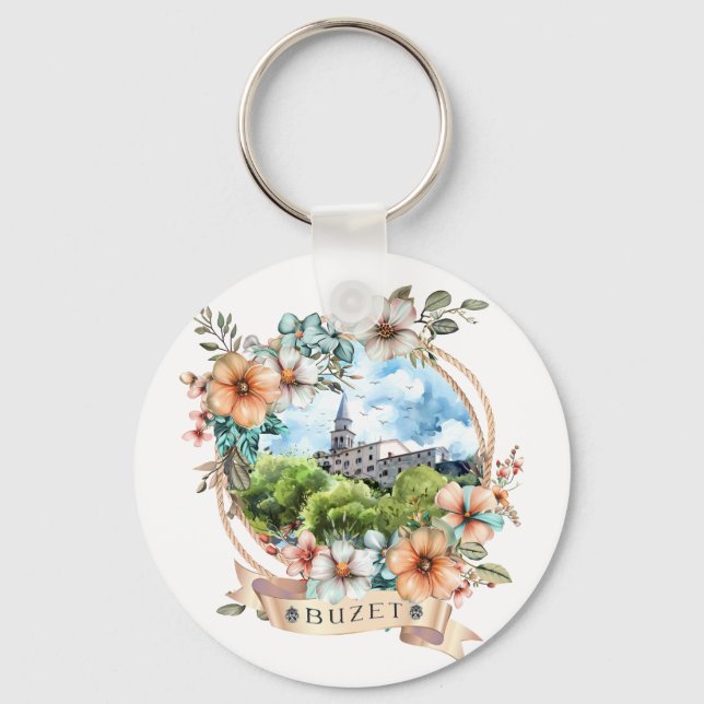 Chaveiro Buzet Croatia (Frente)