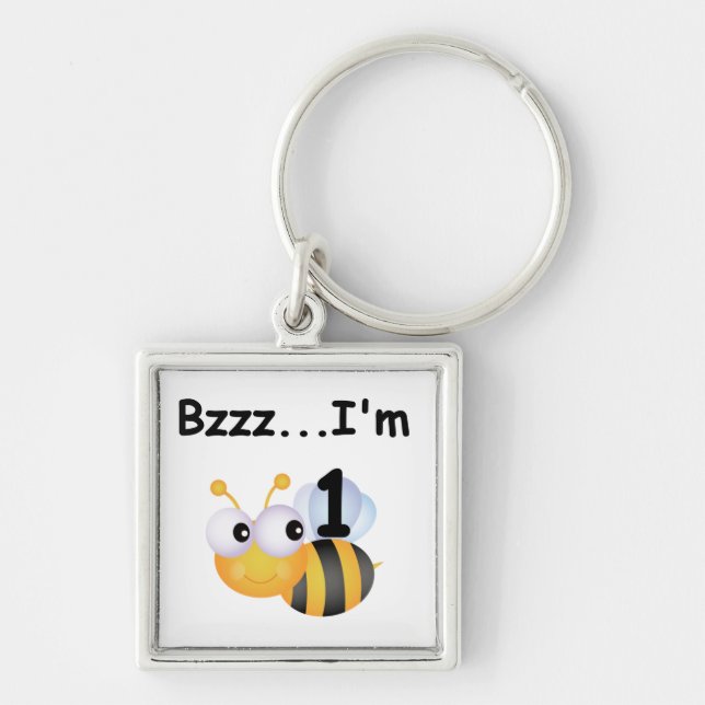 Chaveiro Buzz Bumblebee primeiro aniversario T-shirts e pre (Frente)