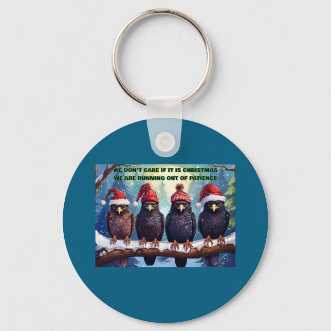 Chaveiro Buzzards Numa Paciência Perdida Do Limbo (Frente)