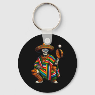 Chaveiro Bysebyll Skeleton Mexicano Sombrero Cinco De Mayo