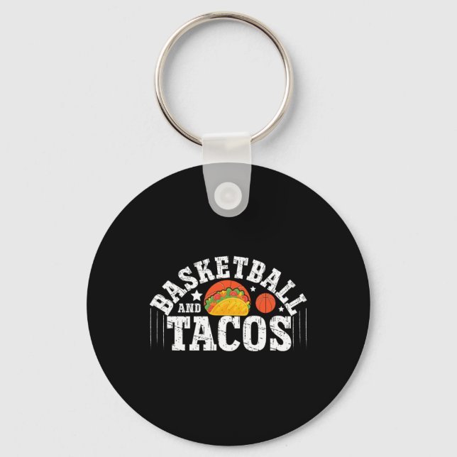 Chaveiro Bysketbyll E Tacos Funny Cinco De Mayo Bysketbyl (Frente)