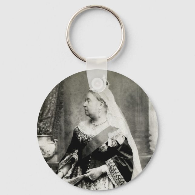 Chaveiro C. 1880 Rainha Vitória da Inglaterra (Frente)