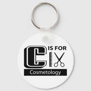 Chaveiro C é para Cosmetologia