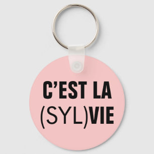 Chaveiro C’est la (Syl)Vie - C’est la Vie