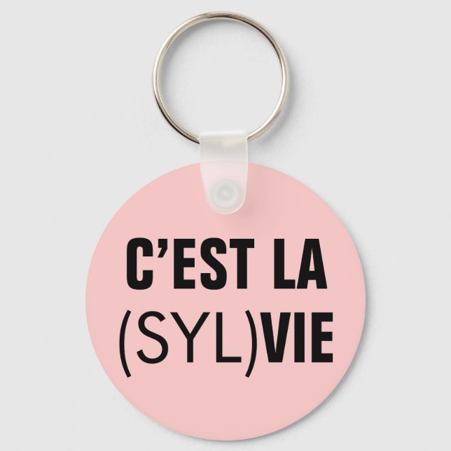 Chaveiro C’est la (Syl)Vie - C’est la Vie (Frente)