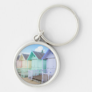 Chaveiro Cabanas da praia da ilha de Mersea