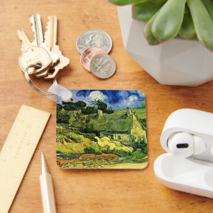 Chaveiro Cabanas de Colmo, Cordeville por Vincent van Gogh