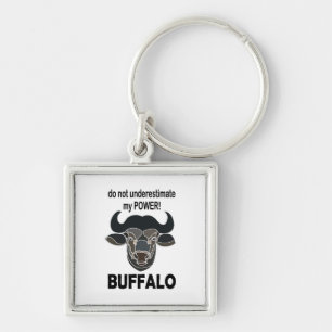 Chaveiro Cabeça de Búfalo Bisonte Animal Búfalo