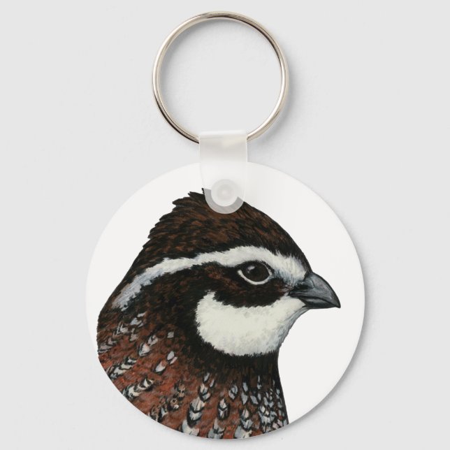 Chaveiro Cabeça de Codorna Bobwhite (Frente)