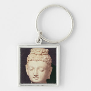 Chaveiro Cabeça de um Buddha, estilo Greco-Budista