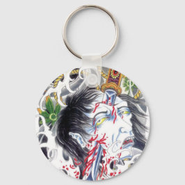 Chaveiro Cabeça e Espada Grotesca