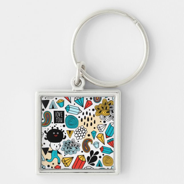 Chaveiro Cabeça louca (Frente)