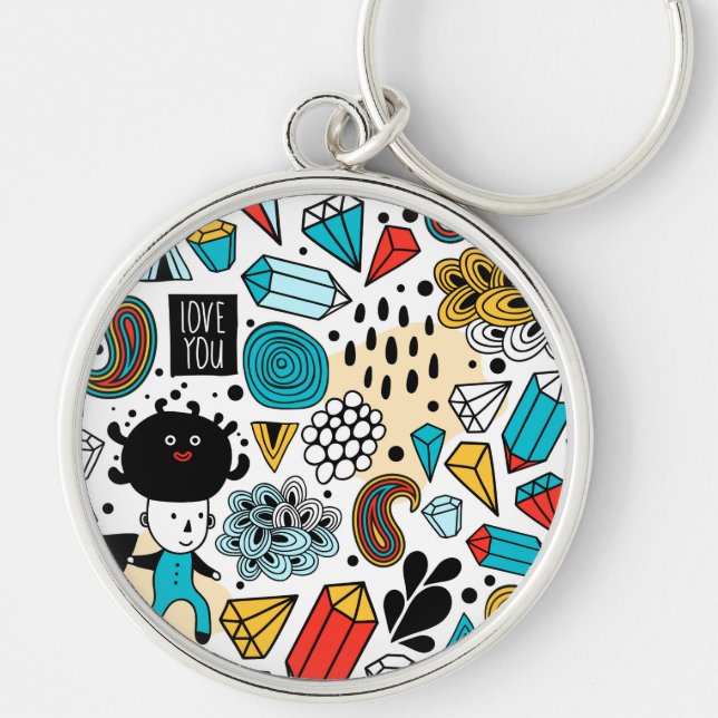 Chaveiro Cabeça louca (Frente)