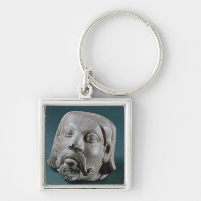 Chaveiro Cabeça lustrada de um estrangeiro, Sarnath do (Frente)