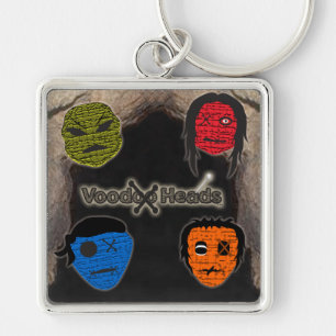 Chaveiro Cabeças Voodoo ~ Caverna