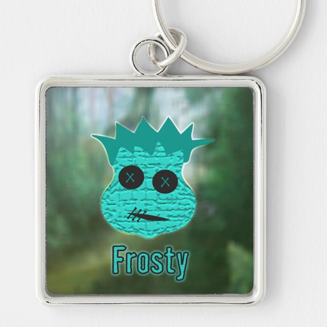 Chaveiro Cabeças Voodoo ~ Pântano (Frente)