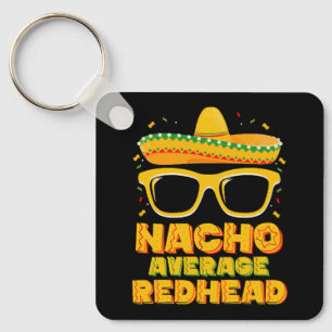 Chaveiro Cabelo Ruivo Médio Nacho Mexicano Cinco De Mayo