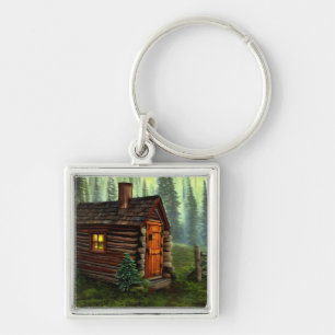 Chaveiro Cabina abstrato Whimsical Little Hunting