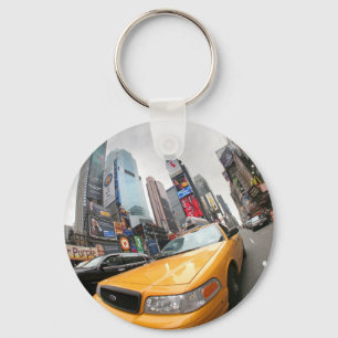 Chaveiro Cabina Nova Iorque Amarelo