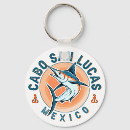 Chaveiro Cabo San Lucas - Pesca Náutica Vintage