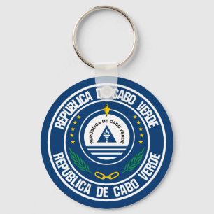 Chaveiro Cabo Verde Round Emblem