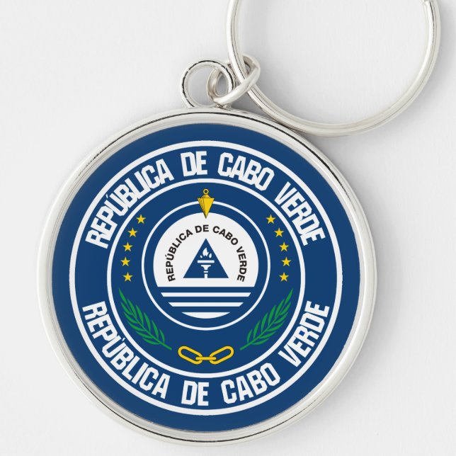 Chaveiro Cabo Verde Round Emblem (Frente)